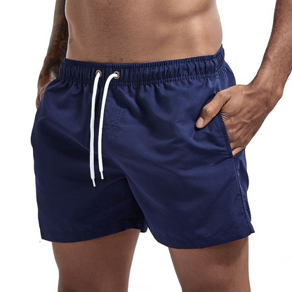Momount Men Swim Shorts – Drawstring Quick Dry Elastic Waist Beach