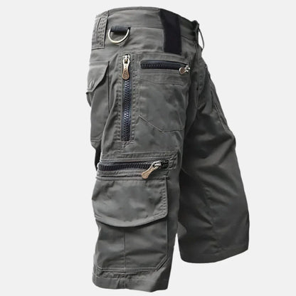 Taktiske herrecargoshorts – Multi-lommer og D-ring til arbejde