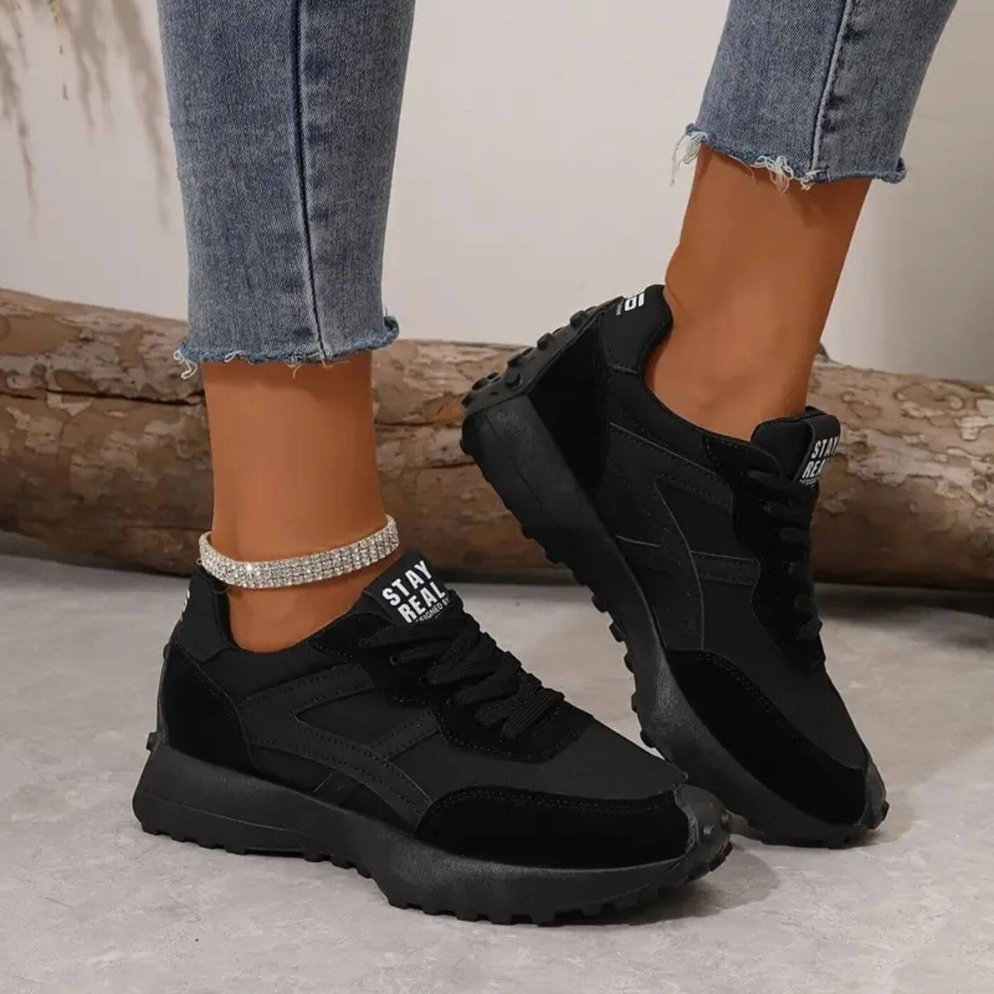 Momount Donna Sneakers Casual – Stringate Leggere per Ogni Giorno