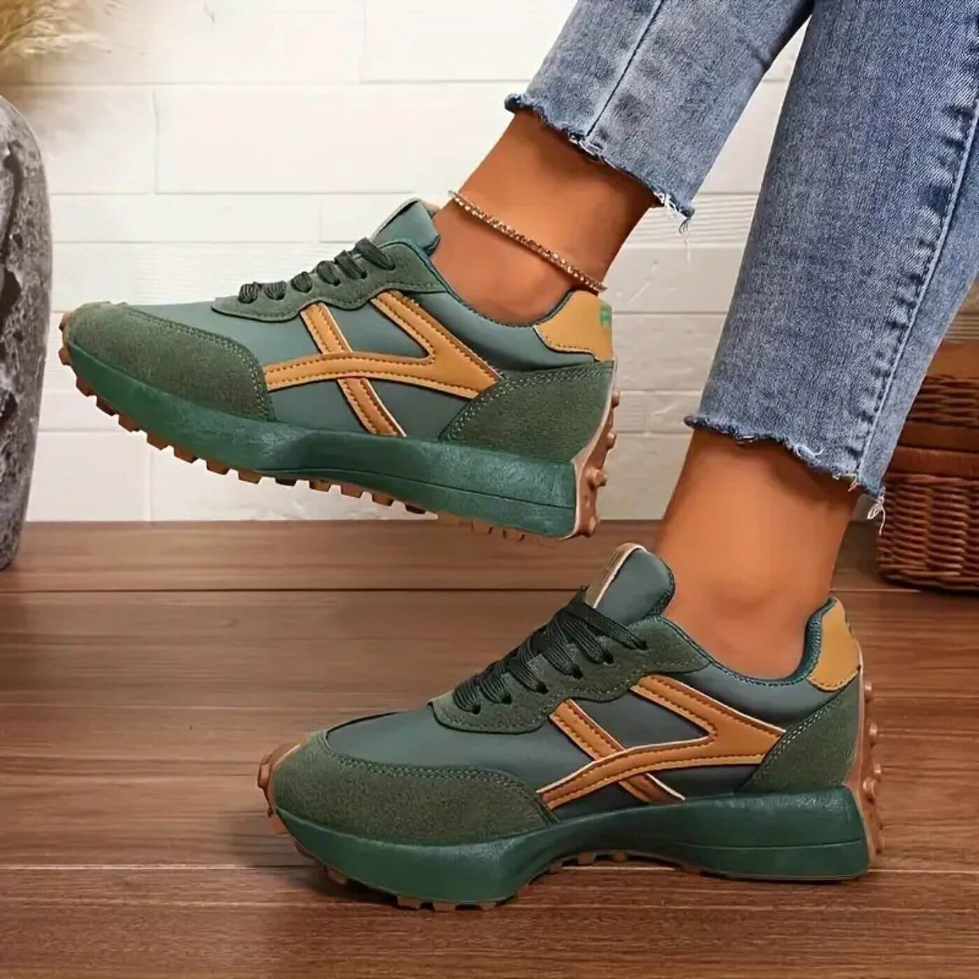 Momount Donna Sneakers Casual – Stringate Leggere per Ogni Giorno