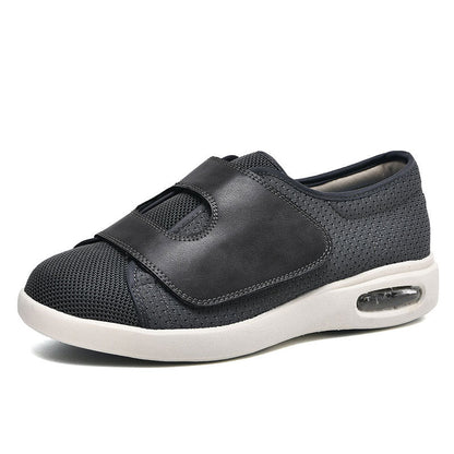 Momount széles sétacipő – hálós, tépőzáras, légpárnás, diabetikus komfort ortopéd cipő