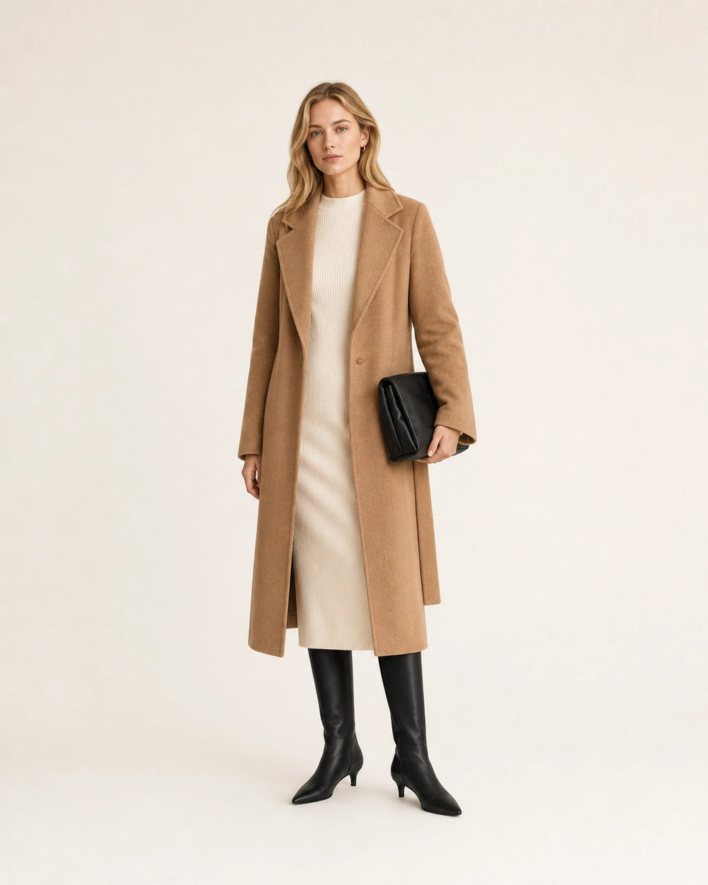 Momount Women Isabelle Knee-High Boots, black, second styling.